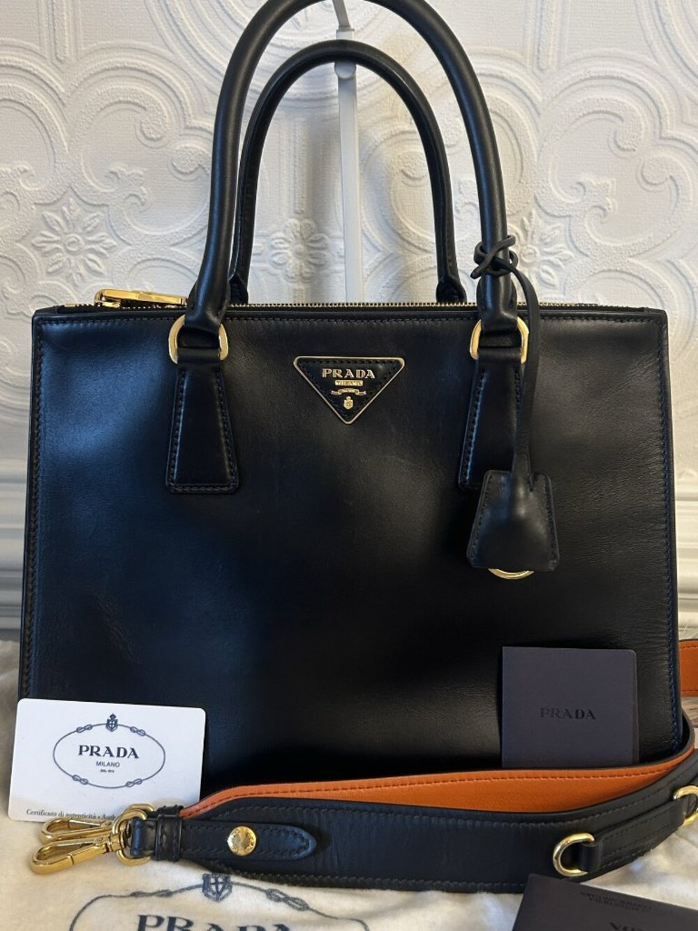 A PRADA Galleria Bag in City Calf